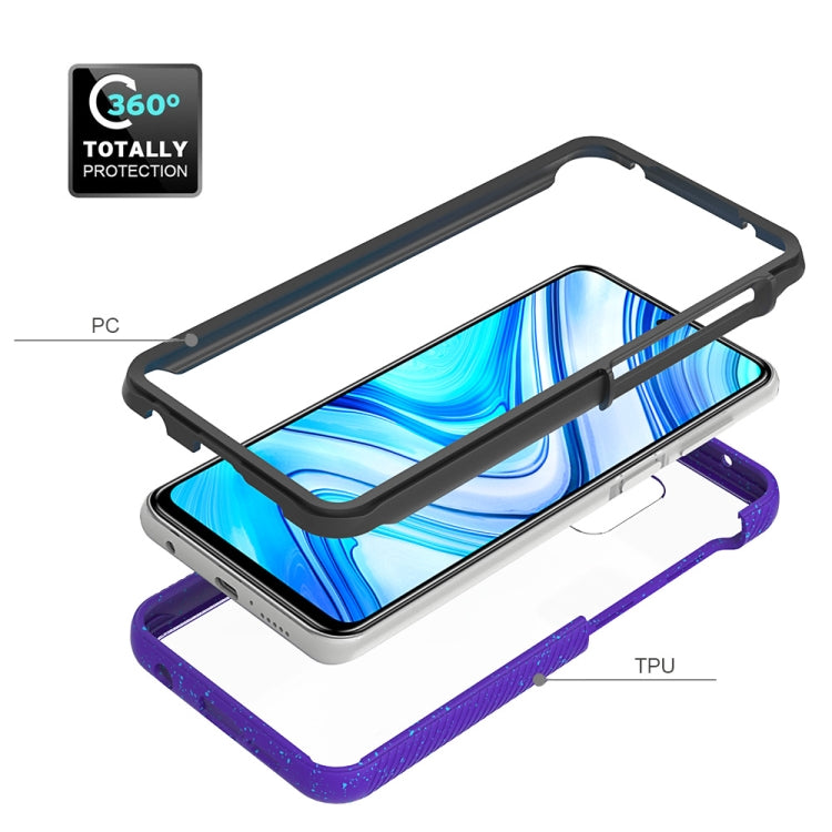 For Xiaomi Redmi Note 9 Pro Max Shockproof Starry Sky PC + TPU Protective Case