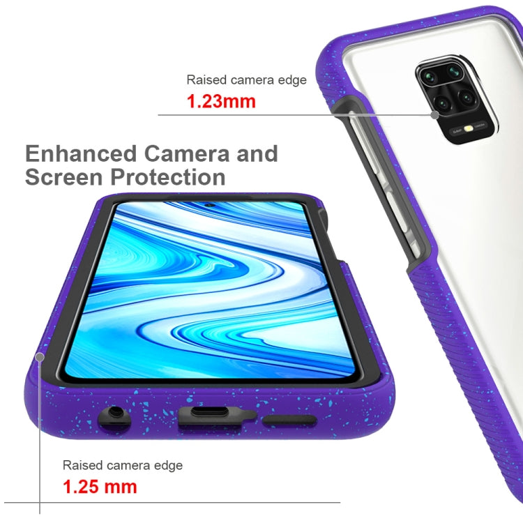 For Xiaomi Redmi Note 9 Pro Max Shockproof Starry Sky PC + TPU Protective Case
