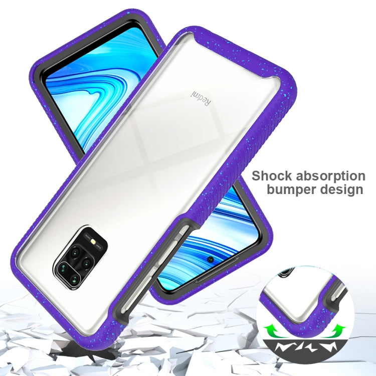 For Xiaomi Redmi Note 9 Pro Max Shockproof Starry Sky PC + TPU Protective Case