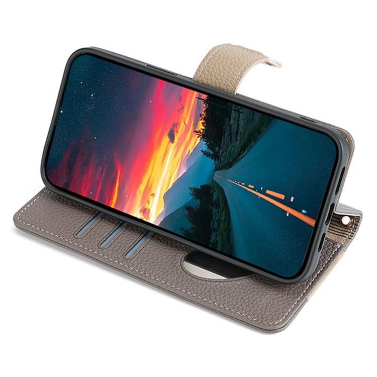 For iPhone 17 Crossbody Litchi Texture Leather Phone Case