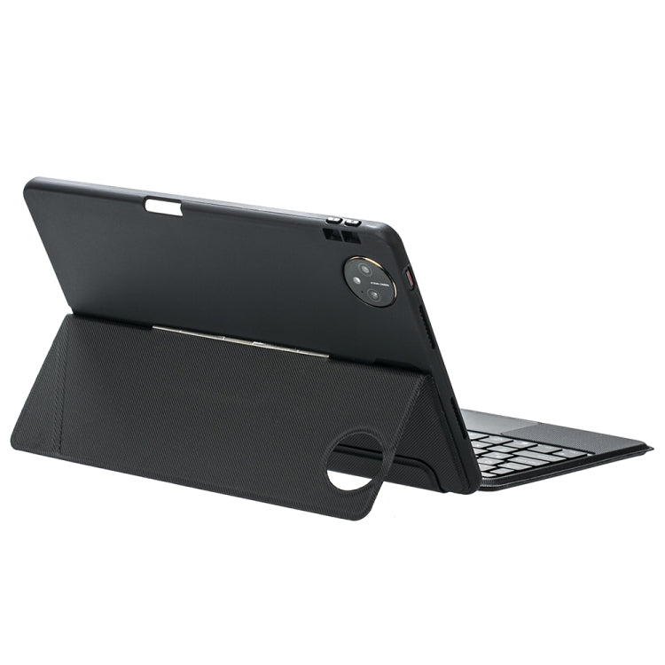 For Huawei MatePad Pro 11 2024 / 2022 Detachable Backlit Bluetooth Keyboard Leather Case with Touchpad - Black