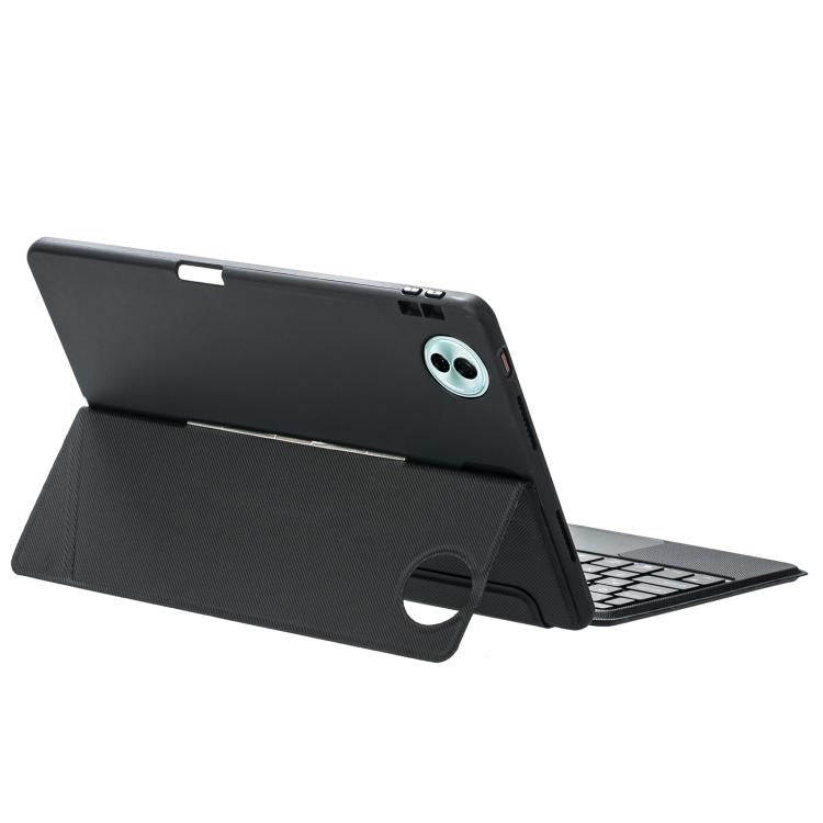 For Honor Pad 10 Detachable Backlit Bluetooth Keyboard Leather Case with Touchpad - Black
