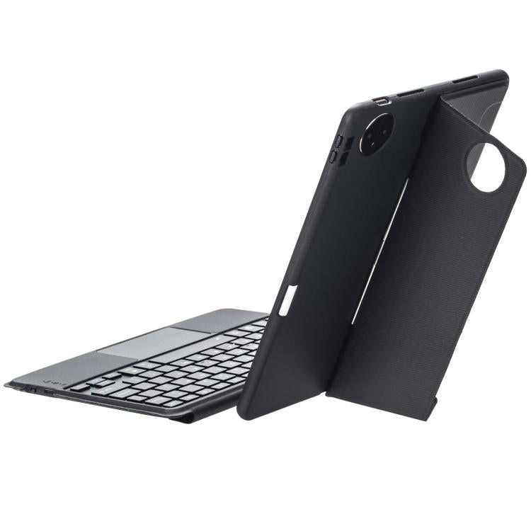 For Honor Pad 10 Detachable Backlit Bluetooth Keyboard Leather Case with Touchpad - Black