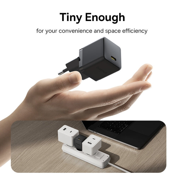Baseus PD30W USB-C / Type-C Fast Charger With 1m Type-C Cable, Plug Type:EU Plug