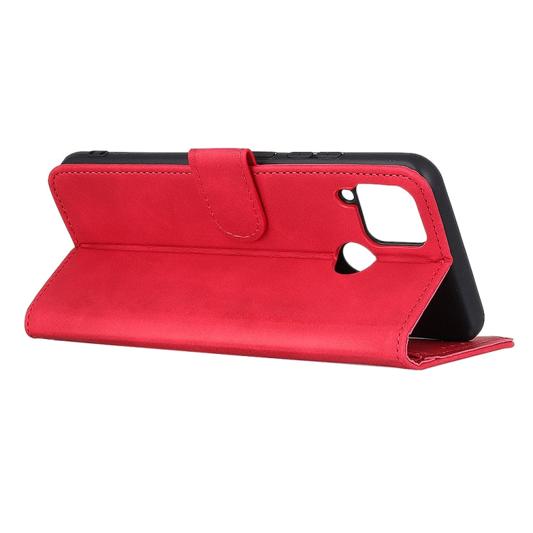 For OPPO Realme C15 KHAZNEH Texture PU + TPU Horizontal Flip Leather Case with Holder & Card Slots & Wallet