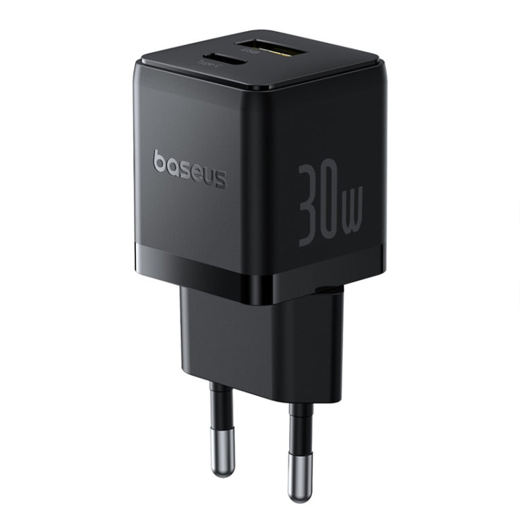 Baseus PD30W USB and USB-C / Type-C Fast Charger With 1m Type-C Cable, Plug Type:EU Plug