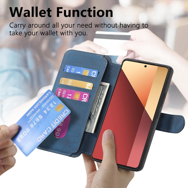 For Redmi Note 13 Pro 4G CaseNeo MagSafe RFID Anti-theft Retro Leather Phone Case