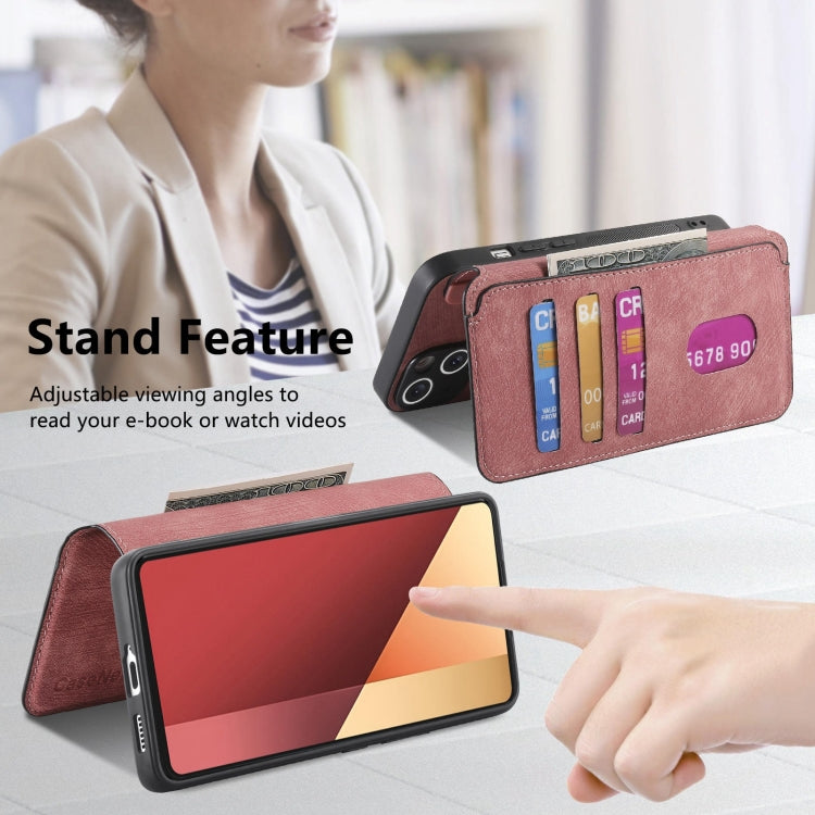 For Redmi Note 13 Pro 4G CaseNeo MagSafe RFID Anti-theft Retro Leather Phone Case