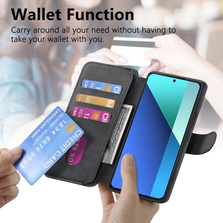 For Redmi Note 13 4G CaseNeo MagSafe RFID Anti-theft Retro Leather Phone Case