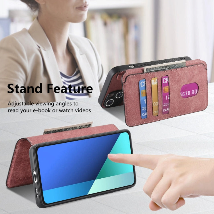 For Redmi Note 13 4G CaseNeo MagSafe RFID Anti-theft Retro Leather Phone Case