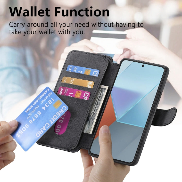 For Redmi Note 13 Pro 5G CaseNeo MagSafe RFID Anti-theft Retro Leather Phone Case
