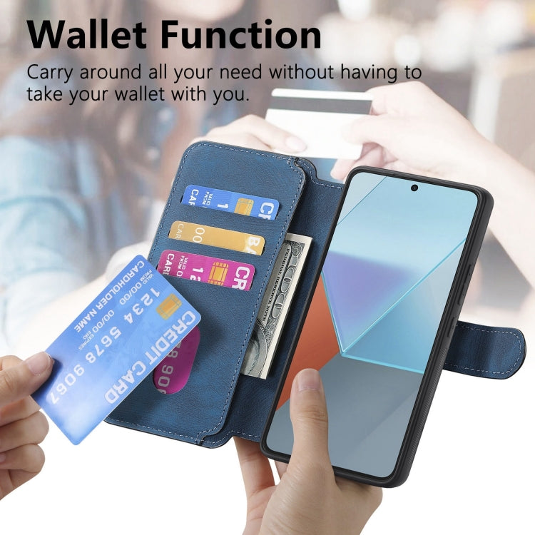 For Redmi Note 13 Pro 5G CaseNeo MagSafe RFID Anti-theft Retro Leather Phone Case
