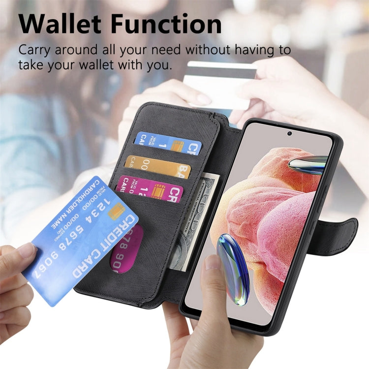 For Redmi Note 12 4G Global CaseNeo MagSafe RFID Anti-theft Retro Leather Phone Case