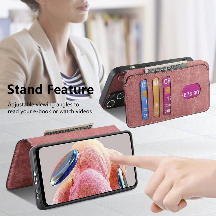 For Redmi Note 12 4G Global CaseNeo MagSafe RFID Anti-theft Retro Leather Phone Case