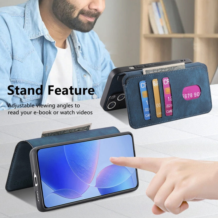 For Redmi K70 / K70 Pro CaseNeo MagSafe RFID Anti-theft Retro Leather Phone Case