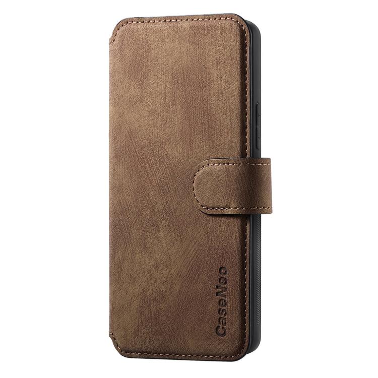 For Redmi Note 12 Pro 5G CaseNeo MagSafe RFID Anti-theft Retro Leather Phone Case