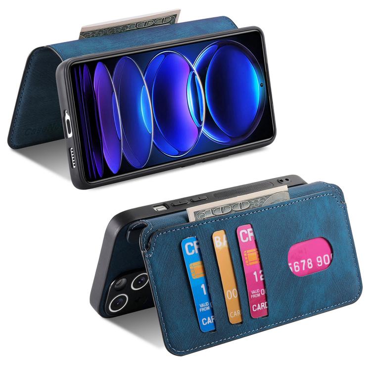 For Redmi Note 12 Pro 5G CaseNeo MagSafe RFID Anti-theft Retro Leather Phone Case