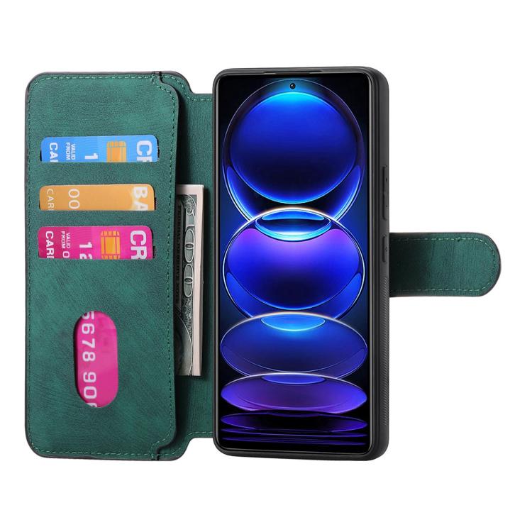 For Redmi Note 12 Pro 5G CaseNeo MagSafe RFID Anti-theft Retro Leather Phone Case