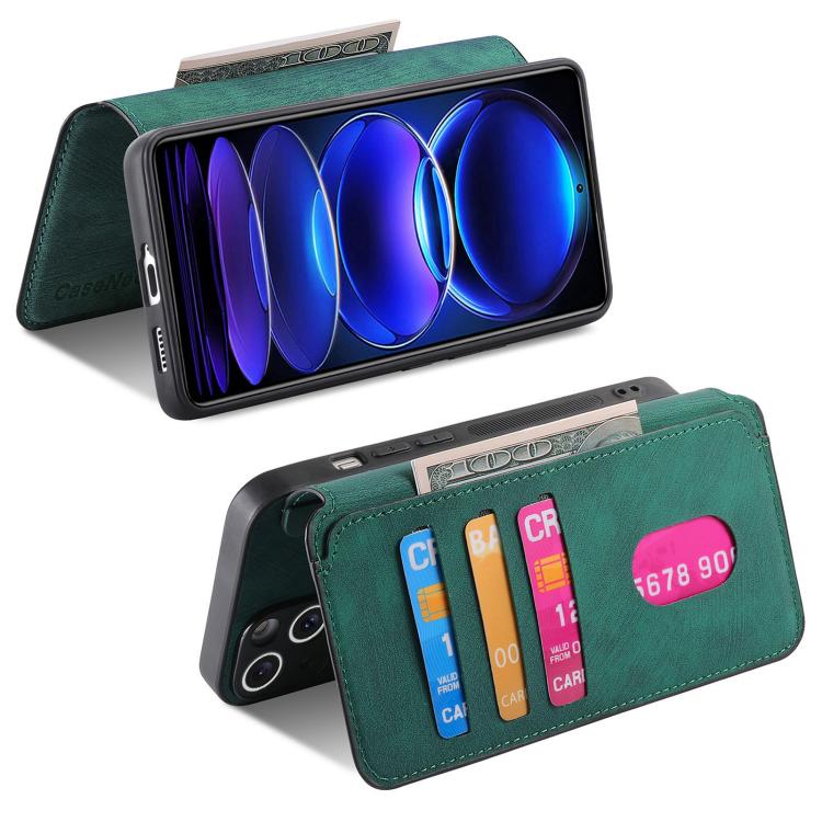 For Redmi Note 12 Pro 5G CaseNeo MagSafe RFID Anti-theft Retro Leather Phone Case