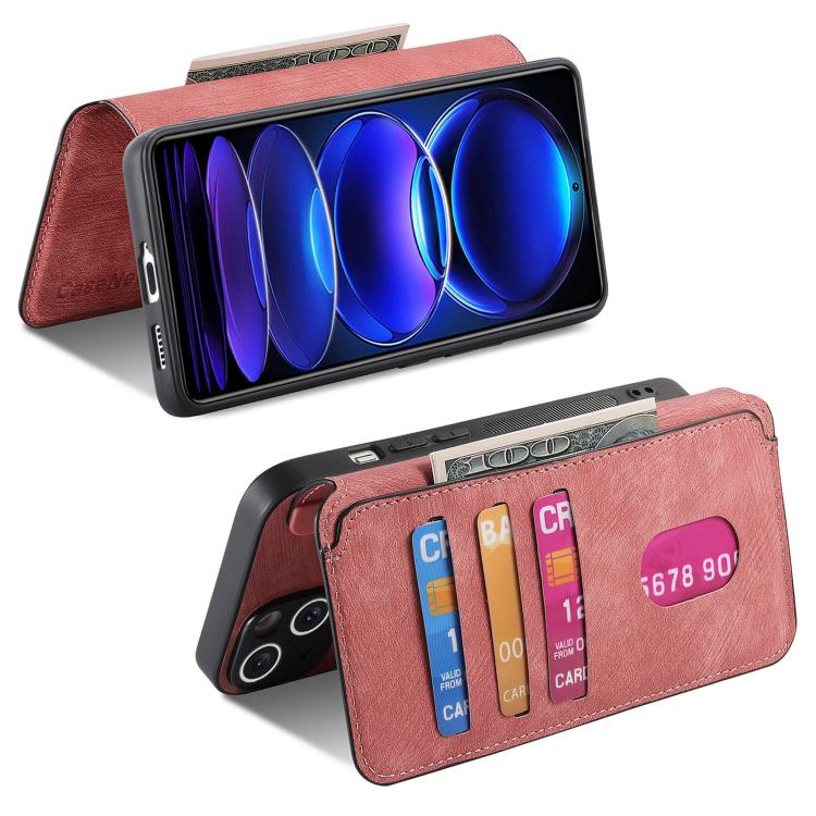 For Redmi Note 12 Pro 5G CaseNeo MagSafe RFID Anti-theft Retro Leather Phone Case