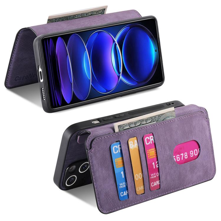 For Redmi Note 12 Pro 5G CaseNeo MagSafe RFID Anti-theft Retro Leather Phone Case