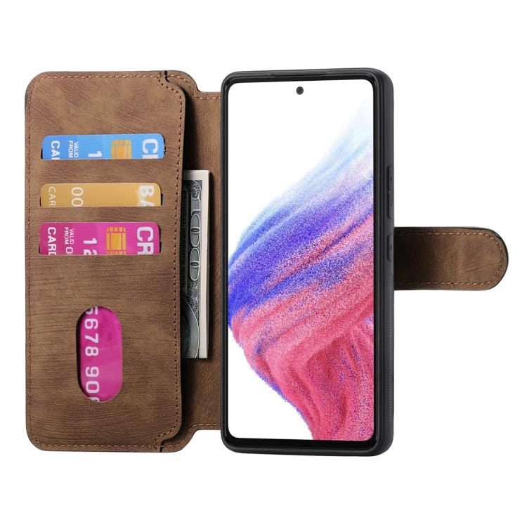 For Redmi Note 14 Pro 5G CaseNeo MagSafe RFID Anti-theft Retro Leather Phone Case