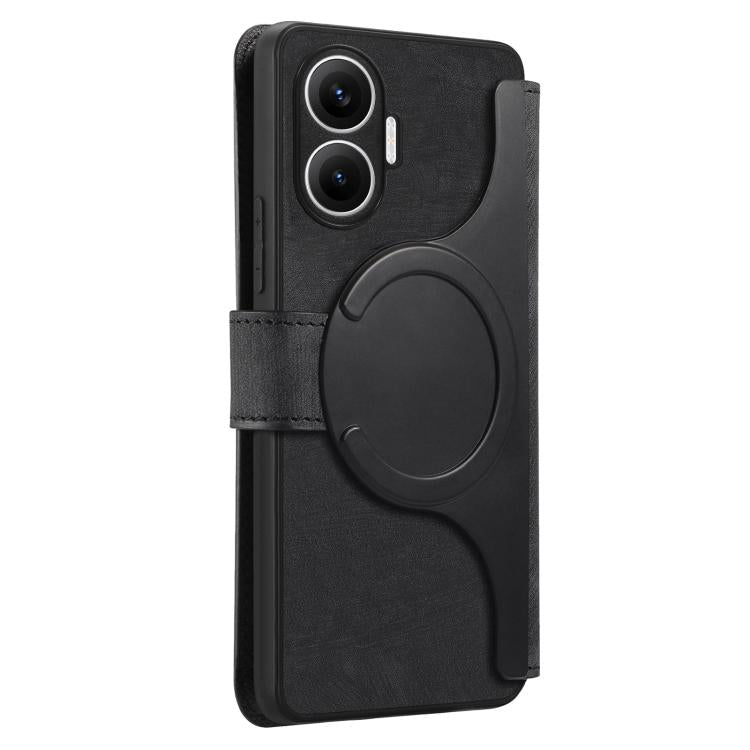 For Redmi Turbo 4 Pro / Poco F7 CaseNeo MagSafe RFID Anti-theft Retro Leather Phone Case