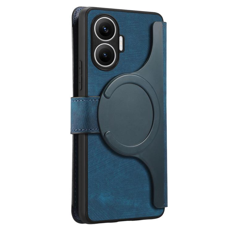 For Redmi Turbo 4 Pro / Poco F7 CaseNeo MagSafe RFID Anti-theft Retro Leather Phone Case