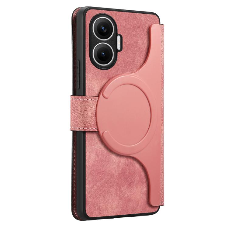 For Redmi Turbo 4 Pro / Poco F7 CaseNeo MagSafe RFID Anti-theft Retro Leather Phone Case