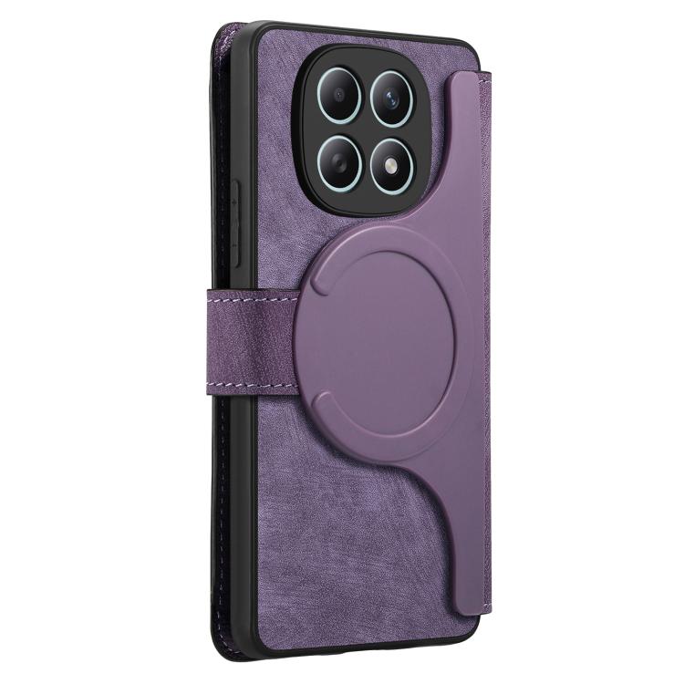 For Redmi Note 15 4G / 5G Global 164mm CaseNeo MagSafe RFID Anti-theft Retro Leather Phone Case