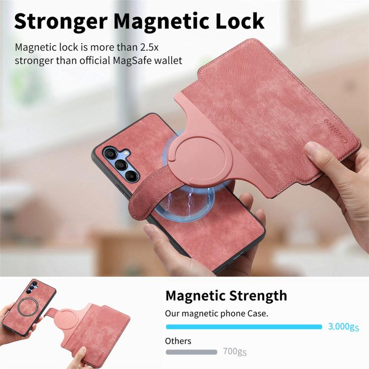 For Redmi Note 15 Pro+ 5G Global 163.3mm CaseNeo MagSafe RFID Anti-theft Retro Leather Phone Case