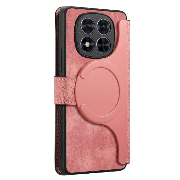 For Redmi Note 15 Pro 4G Global 163.2mm CaseNeo MagSafe RFID Anti-theft Retro Leather Phone Case
