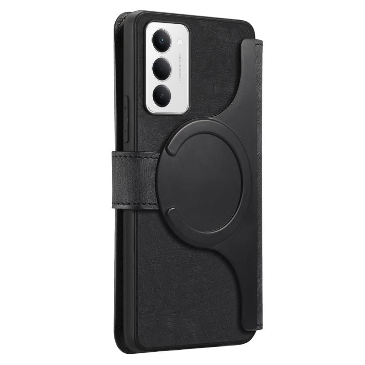 For Redmi 15 5G Global / 15 4G SEA 169.5mm CaseNeo MagSafe RFID Anti-theft Retro Leather Phone Case