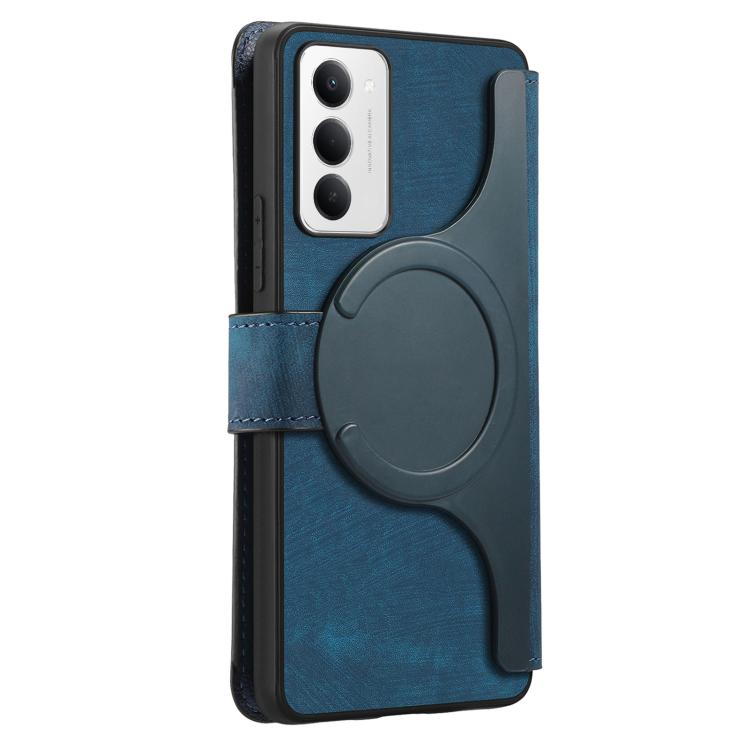 For Redmi 15 5G Global / 15 4G SEA 169.5mm CaseNeo MagSafe RFID Anti-theft Retro Leather Phone Case