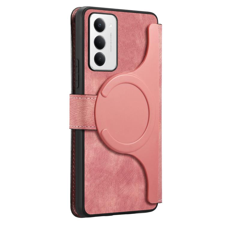 For Redmi 15 5G Global / 15 4G SEA 169.5mm CaseNeo MagSafe RFID Anti-theft Retro Leather Phone Case