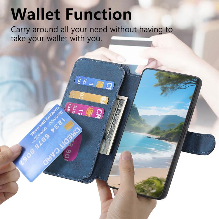 For Redmi K90 Pro Max / Poco F8 Ultra CaseNeo MagSafe RFID Anti-theft Retro Leather Phone Case
