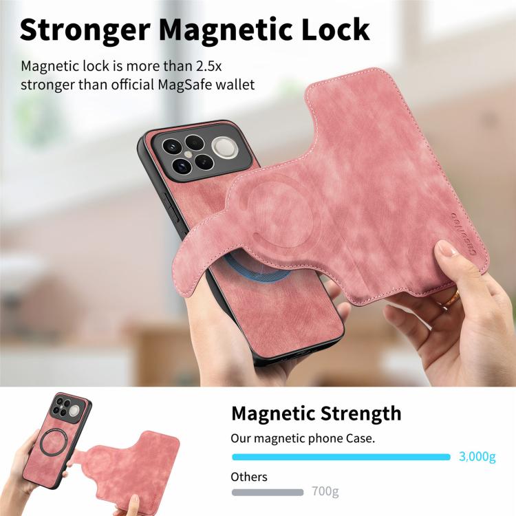 For Redmi K90 Pro Max / Poco F8 Ultra CaseNeo MagSafe RFID Anti-theft Retro Leather Phone Case