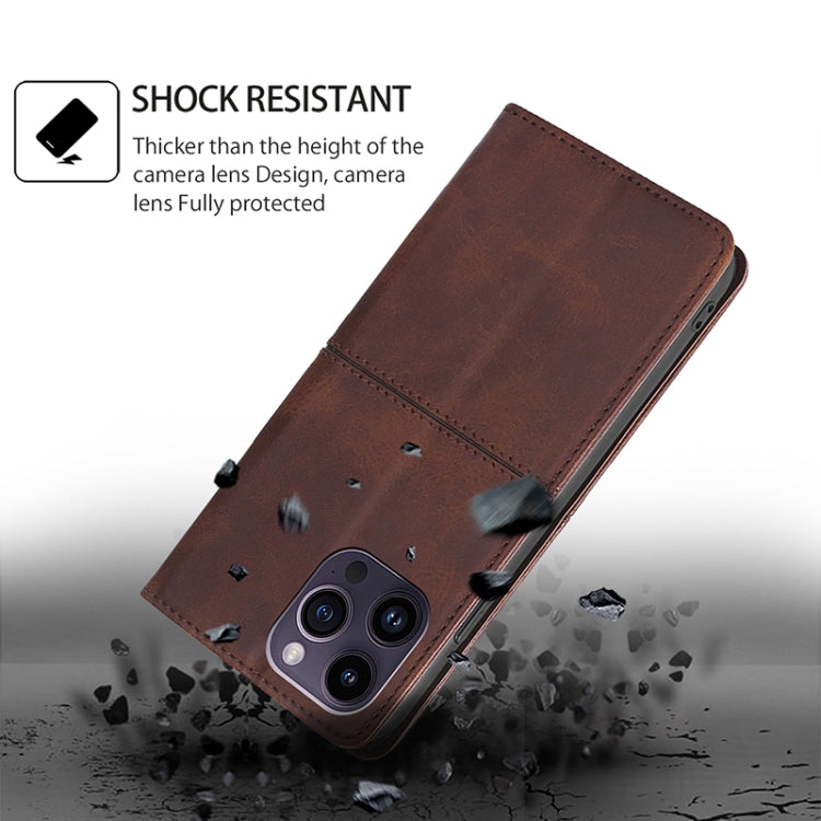 For Samsung Galaxy A06 Cow Texture Magnetic Leather Phone Case