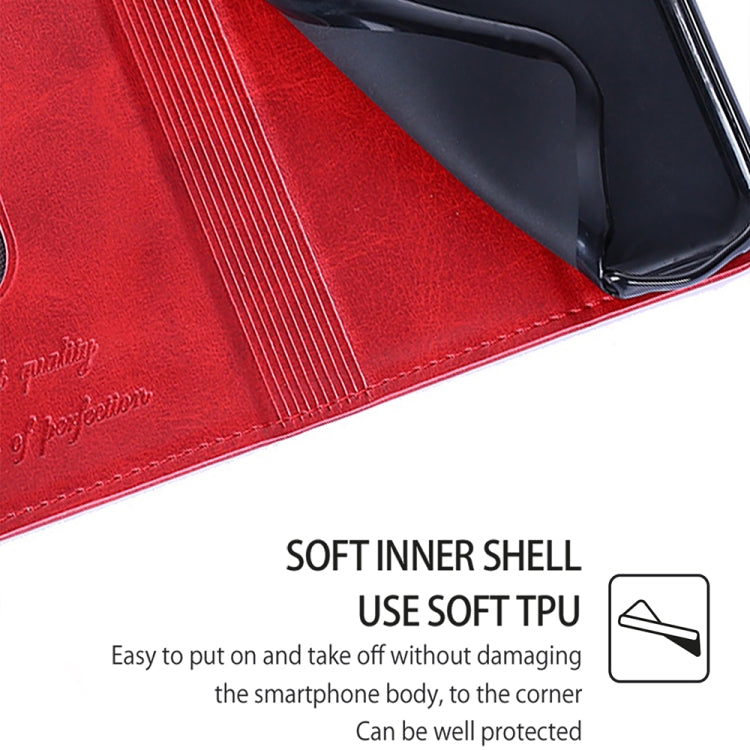 For iPhone 16 Pro Cow Texture Magnetic Leather Phone Case