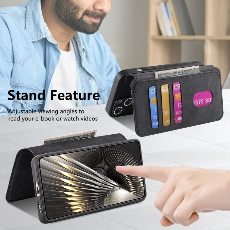 For Xiaomi Poco F6 CaseNeo MagSafe RFID Anti-theft Retro Leather Phone Case