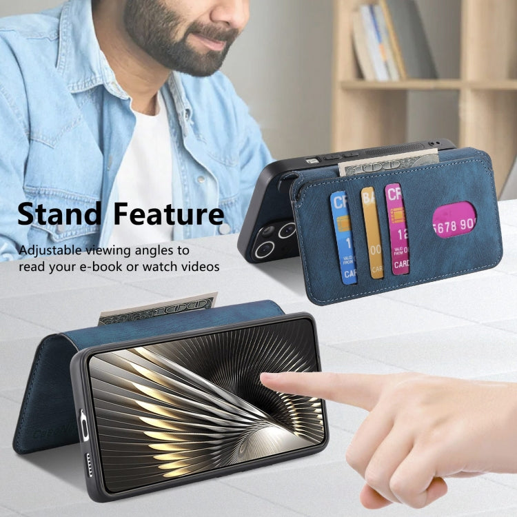 For Xiaomi Poco F6 CaseNeo MagSafe RFID Anti-theft Retro Leather Phone Case