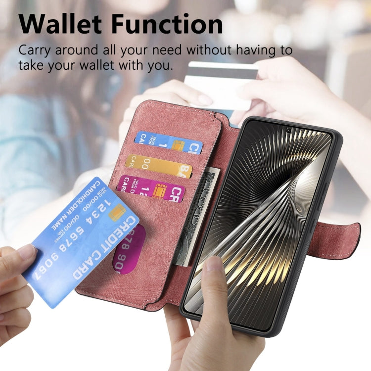 For Xiaomi Poco F6 CaseNeo MagSafe RFID Anti-theft Retro Leather Phone Case