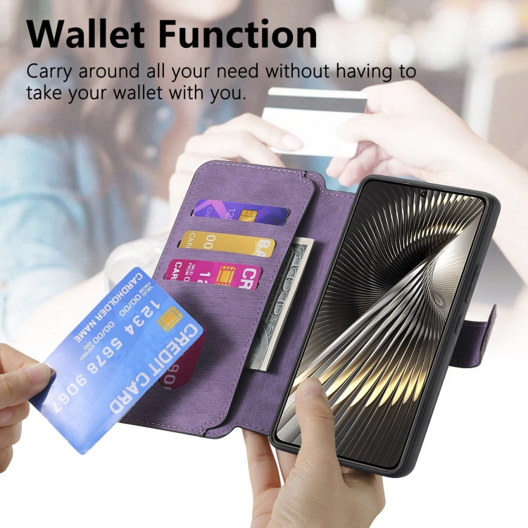 For Xiaomi Poco F6 CaseNeo MagSafe RFID Anti-theft Retro Leather Phone Case