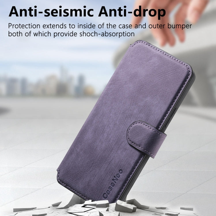 For Xiaomi Poco M6 Pro 4G CaseNeo MagSafe RFID Anti-theft Retro Leather Phone Case