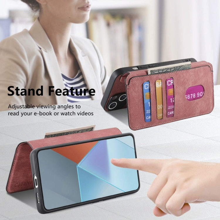 For Xiaomi Poco X6 5G CaseNeo MagSafe RFID Anti-theft Retro Leather Phone Case