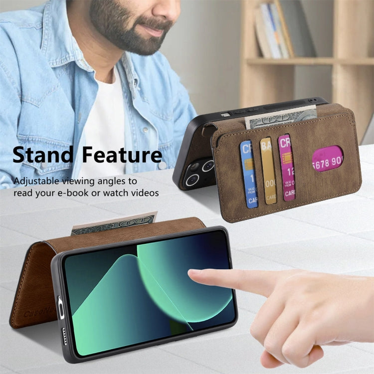 For Xiaomi 13T / 13T Pro CaseNeo MagSafe RFID Anti-theft Retro Leather Phone Case
