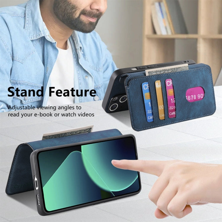 For Xiaomi 13T / 13T Pro CaseNeo MagSafe RFID Anti-theft Retro Leather Phone Case
