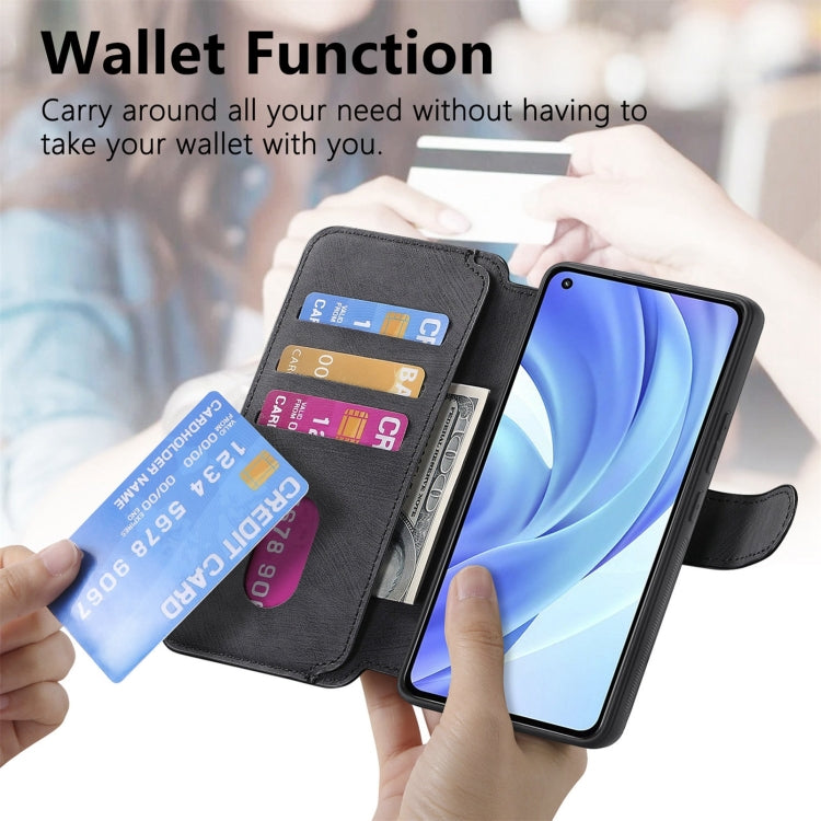For Xiaomi Mi 11 Lite CaseNeo MagSafe RFID Anti-theft Retro Leather Phone Case