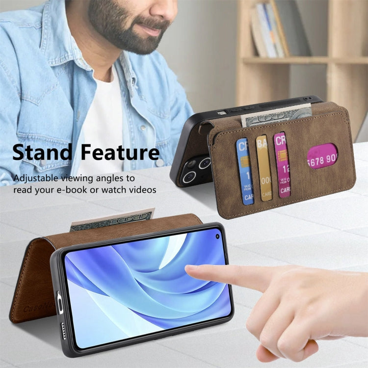 For Xiaomi Mi 11 Lite CaseNeo MagSafe RFID Anti-theft Retro Leather Phone Case