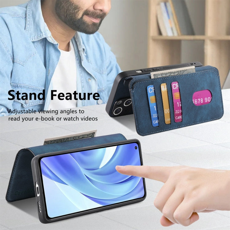 For Xiaomi Mi 11 Lite CaseNeo MagSafe RFID Anti-theft Retro Leather Phone Case